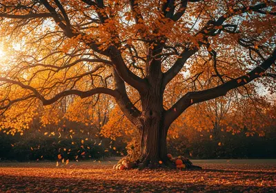 un albero a Settembre